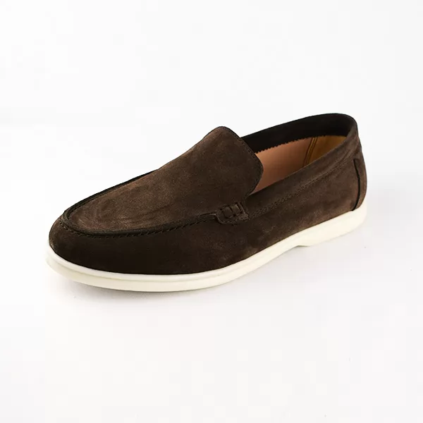 Mocassin pour homme 112 marron daim  ..........  miniature